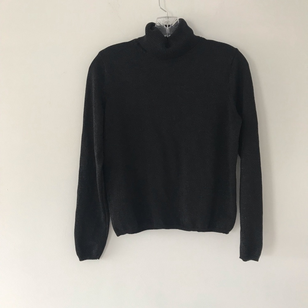 NewYork & company sparkle black sweater